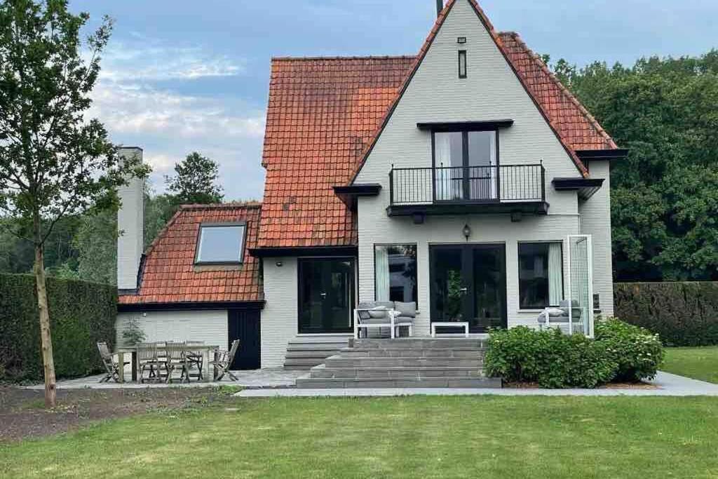 Charmante Villa Aan De Leie Sint-Martens-Latem Exterior foto